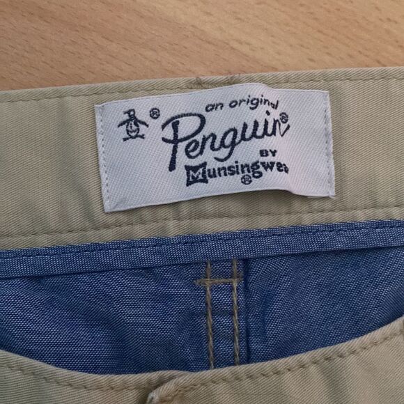 Penguin by Munsingwear  PREMIUM SLIM FIT STRETCH CHINO Mens size 30X32 - Picture 5 of 8